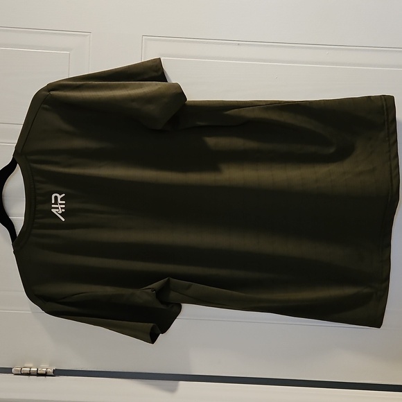 Nike Shirt Mens Large Green Short Sleeve Dri Fit Active Casual Workout NWOT - Picture 3 of 4